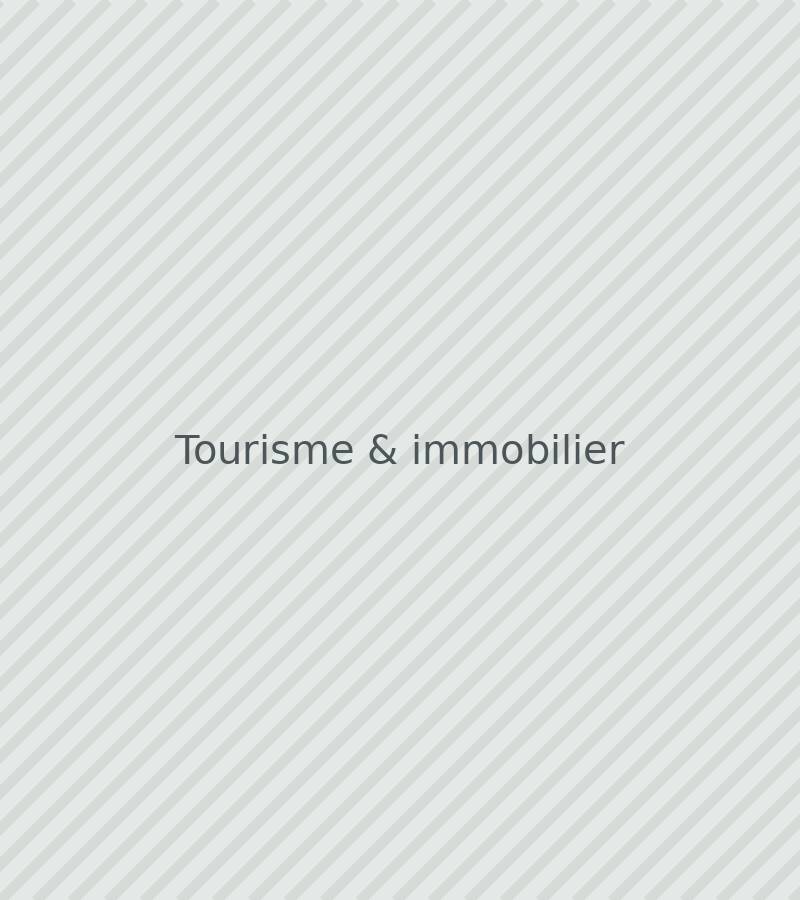 Prise de vue d'un domaine touristique